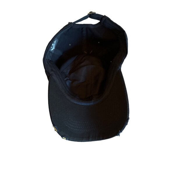 Colorado Since 1876 Baseball Cap Black & Yellow Distressed Style - Picture 4 of 5